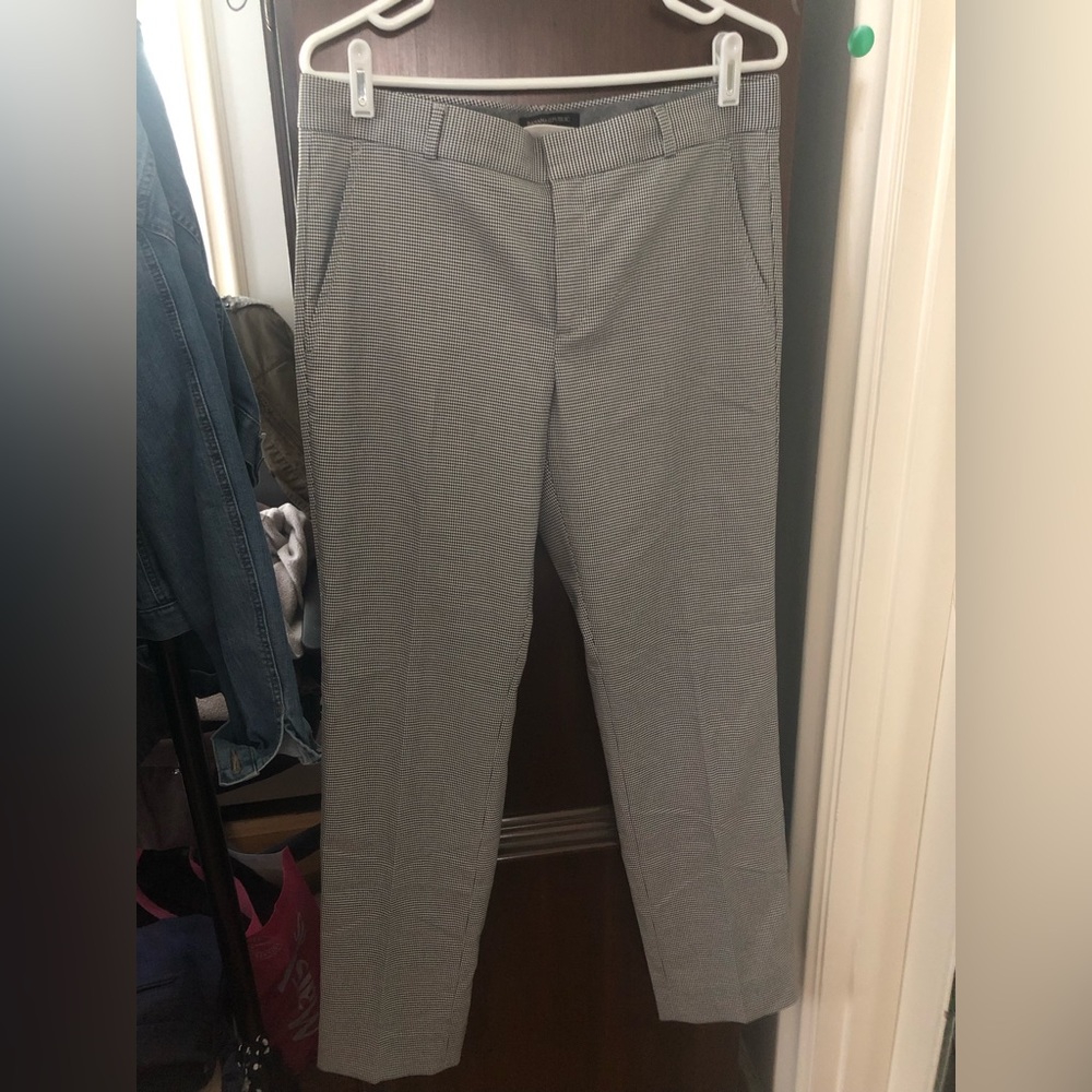 Houndstooth Banana Republic “Ryan” Dress Pants
